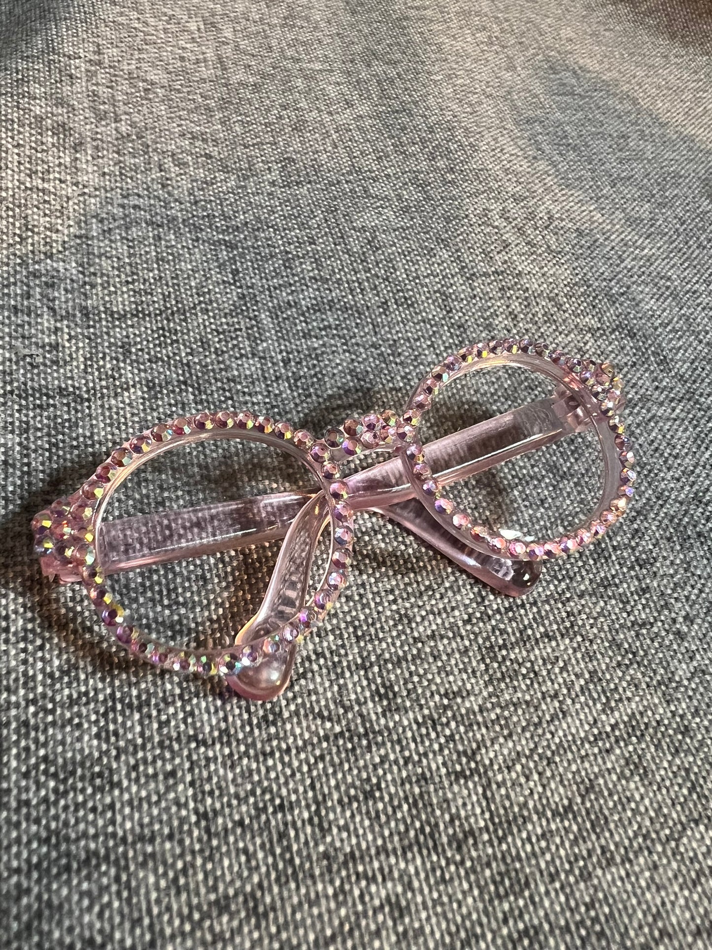 17cm Doll Rhinestone Embellished Glasses