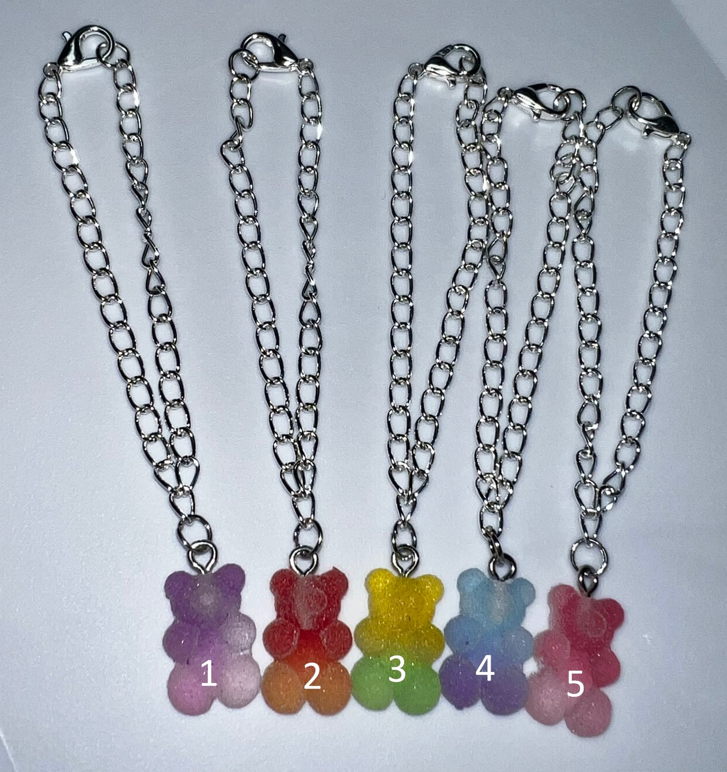 Gummy Bear Pendant Necklace/Accessory for 17cm Doll Pendant - Choose Color