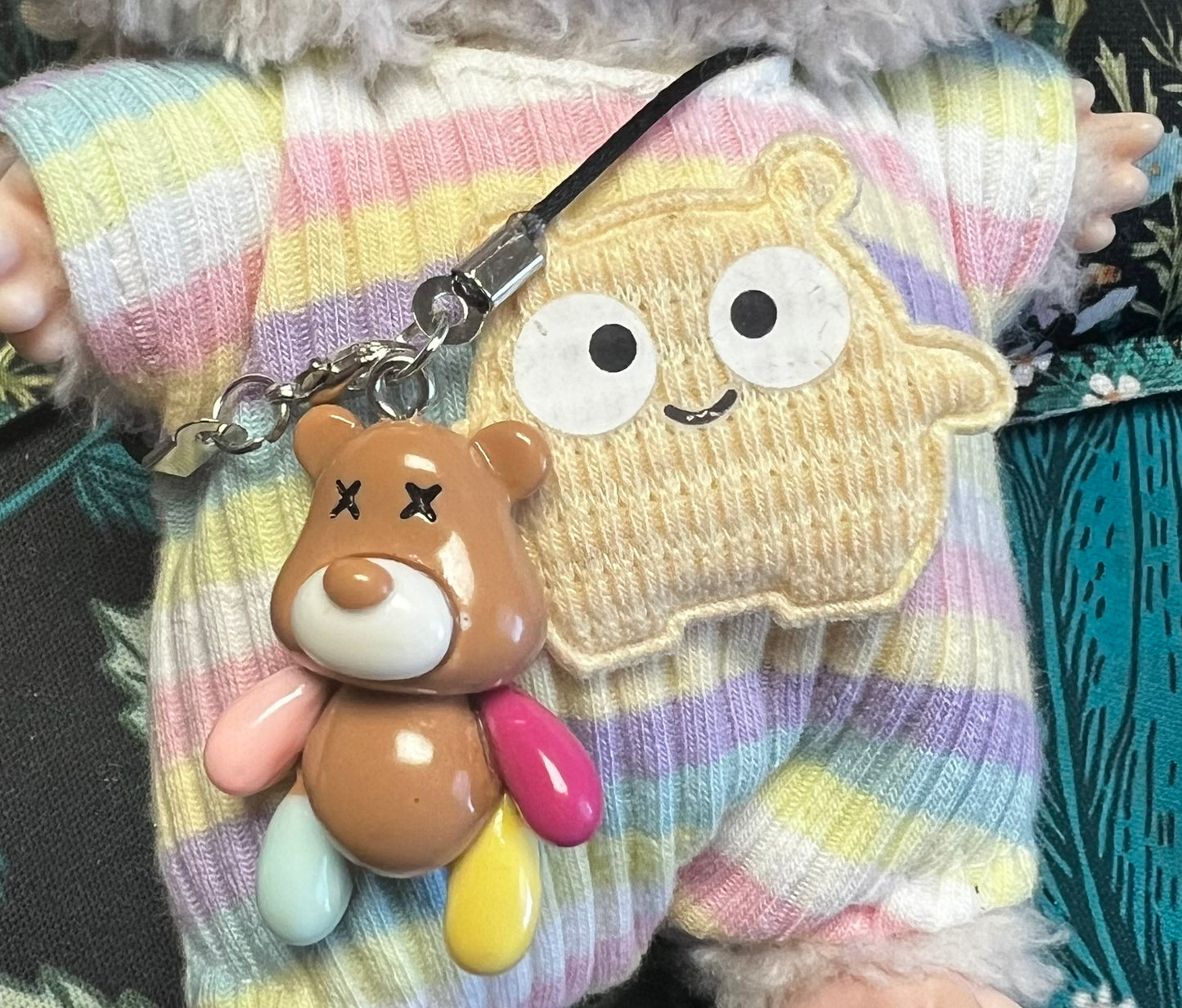 Colorful Bear Wearable Accessory for 17cm Doll