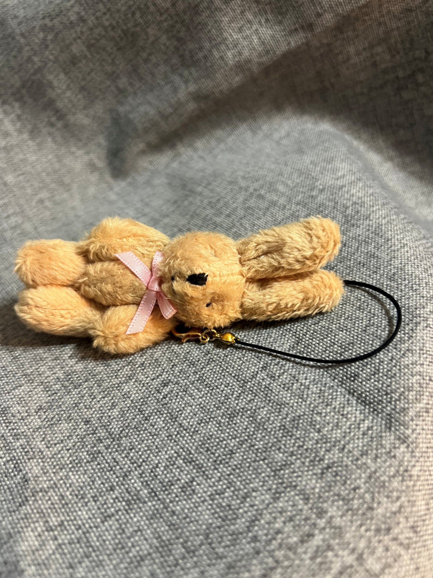 17cm Doll Accessory: Stuffed Bunny, Stuffed Bear, Metal Bear Pendants