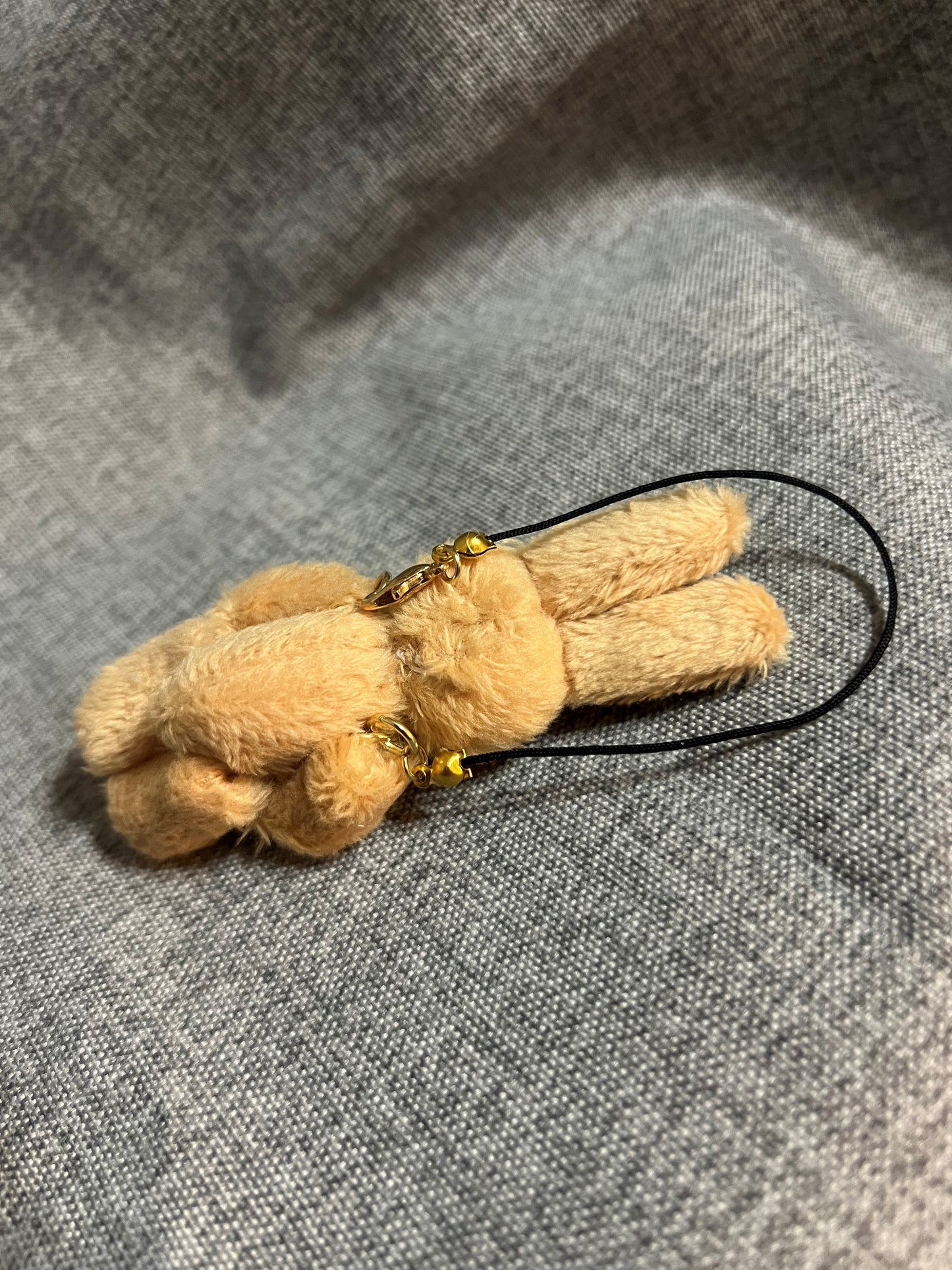 17cm Doll Accessory: Stuffed Bunny, Stuffed Bear, Metal Bear Pendants