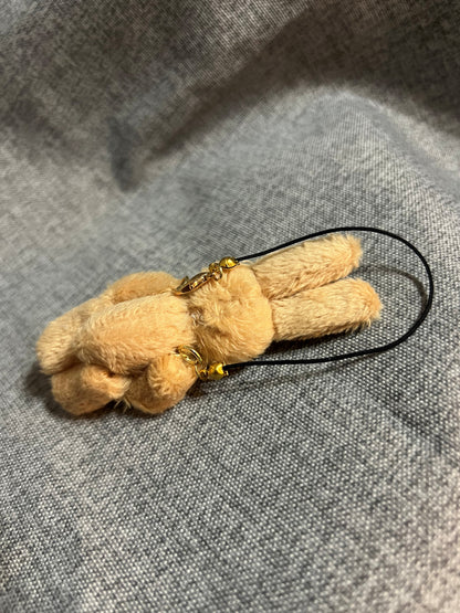 17cm Doll Accessory: Stuffed Bunny, Stuffed Bear, Metal Bear Pendants