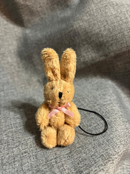 17cm Doll Accessory: Stuffed Bunny, Stuffed Bear, Metal Bear Pendants