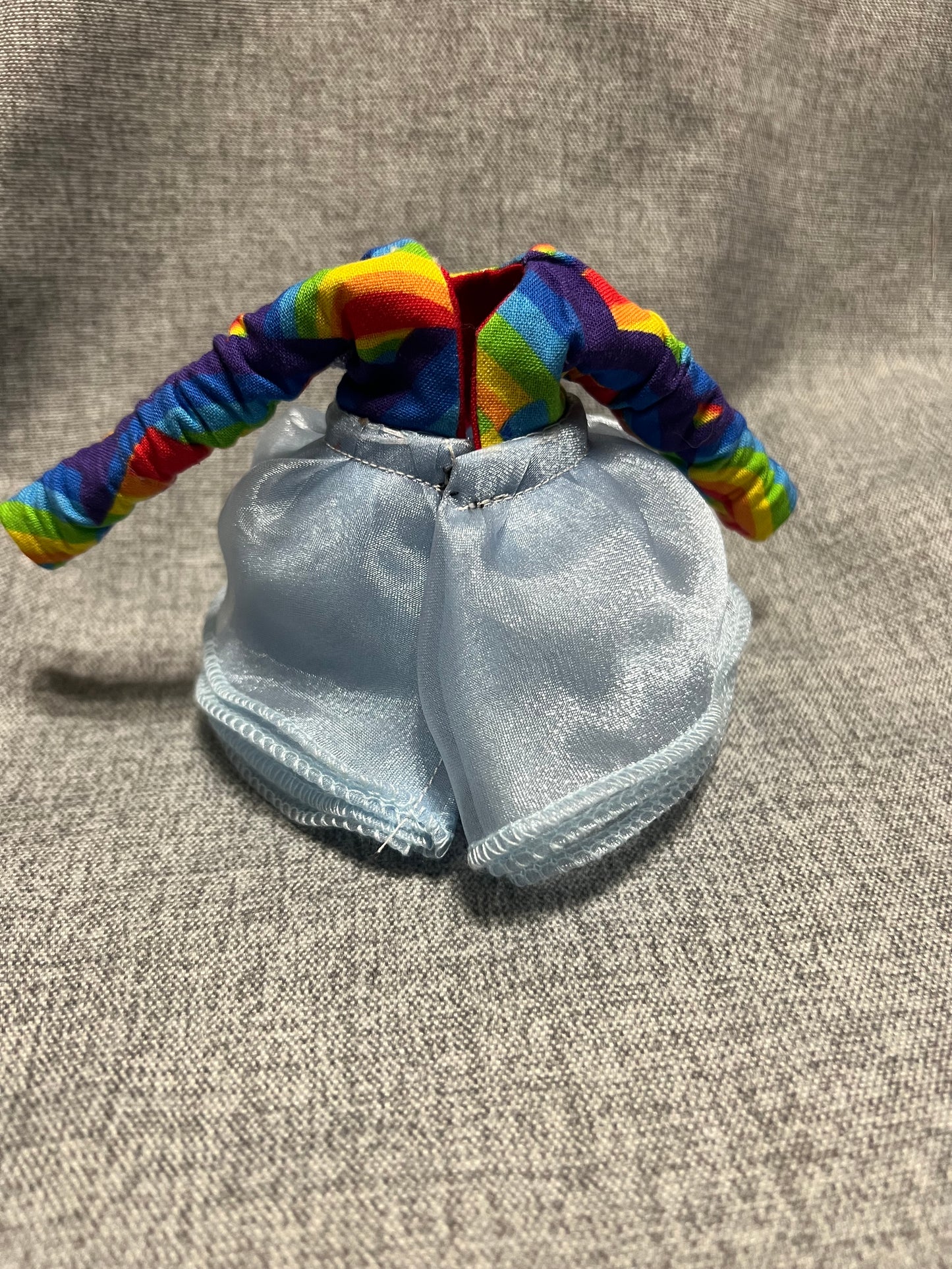 Rainbow Fantasy Dress - fits BJD 1/6 Scale Fashion Doll