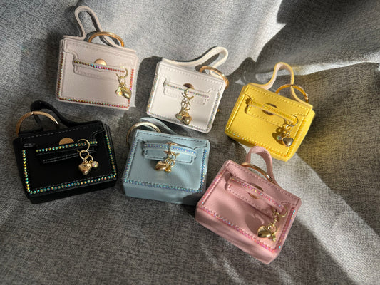 17cm Doll Accessory: Rhinestone Designer-like Handbag/Purse Charm