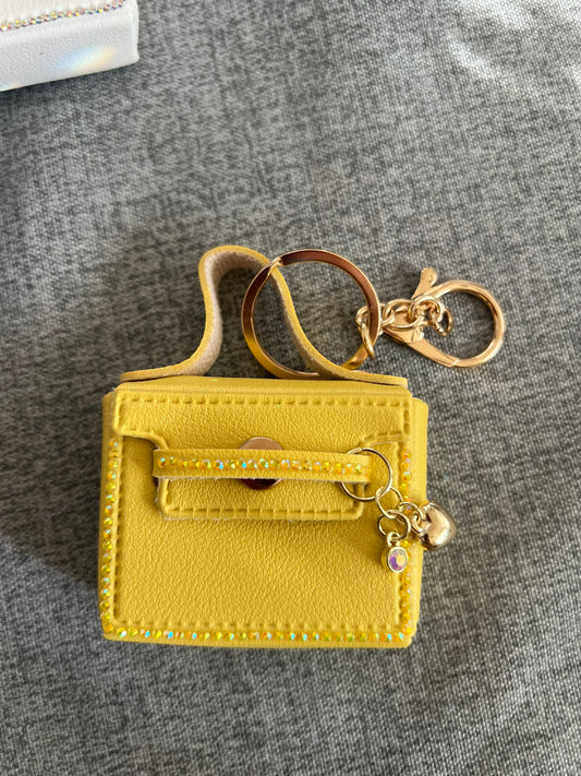 17cm Doll Accessory: Rhinestone Designer-like Handbag/Purse Charm