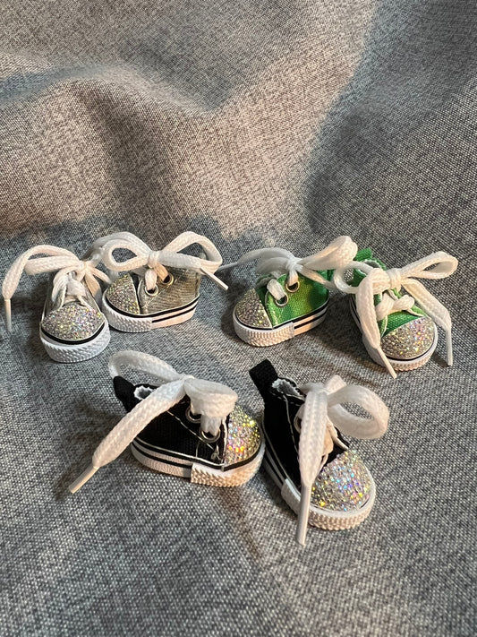 17cm Doll Rhinestone Sneakers