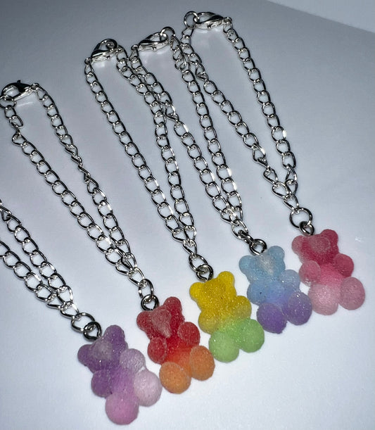 Gummy Bear Pendant Necklace/Accessory for 17cm Doll Pendant - Choose Color