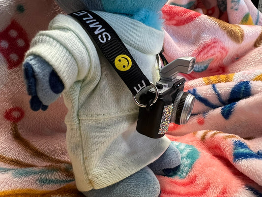 17cm Doll Accessory - Large Camera with Strap