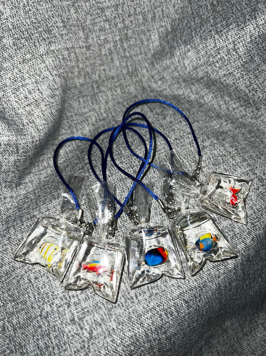 17cm Doll Accessory Fish-in-a-Bag