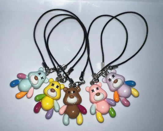 Colorful Bear Wearable Accessory for 17cm Doll
