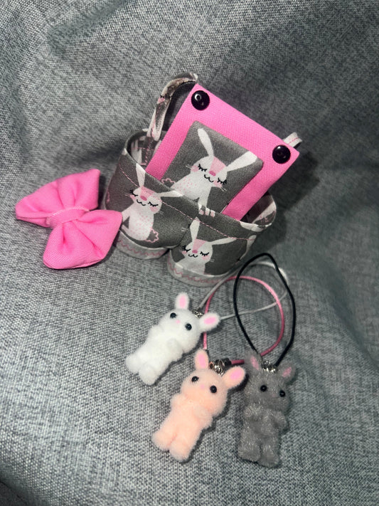 Bunny Babe Overall Set for 17cm Doll